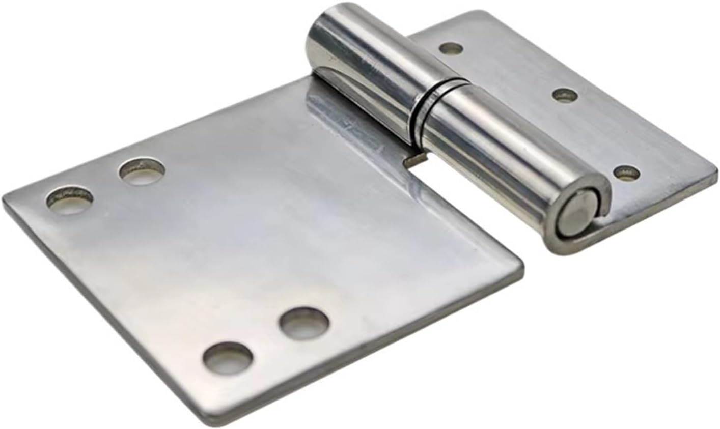 Industrial Equipment Stainless Steel Hinges with Detachable Left and Right Hinges Suitable 1Pcs(Left)