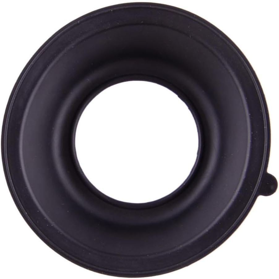 4Pcs Motorcycle Carburetor Slide Diaphragm Membrane Compatible With XJ650 1980 XJ750 1981 1982 1983 Models Black Rubber Carb Parts Replacement