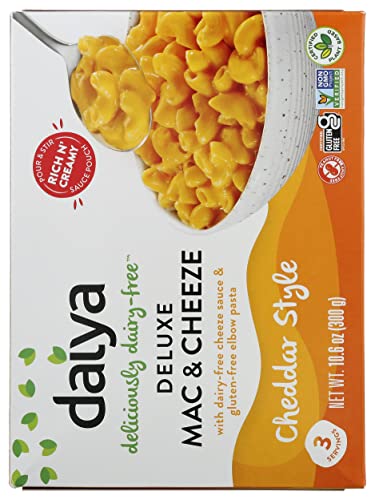 Daiya, Dairy Free Gluten Free Cheddar Style Vegan Mac And Cheese, 10.6 Ounce #TOP1