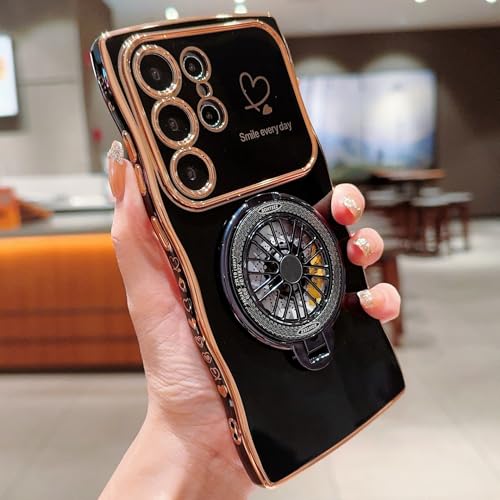 For Galaxy A15 �p �P�[�X MagSafe�Ή� �����O �X�^���h 360°��_��] �c�����Ή� �ϏՌ� TPU �\�t�g �}�b�g �M�����N�V�[ A15 ��p �J�o�[ �}�O�l�b�g���� ���C�����X�Ή� ������� ���킢�� �y�� ���^ �S�ʕی� �Ռ�