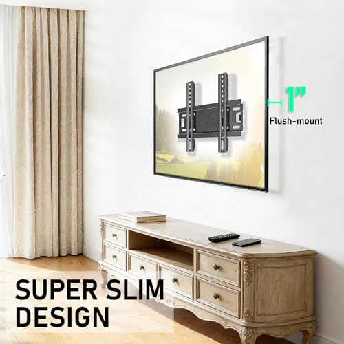 Image of TV Wall Mount Fixed Low Profile for 14-42 inch LED LCD Flat Screens