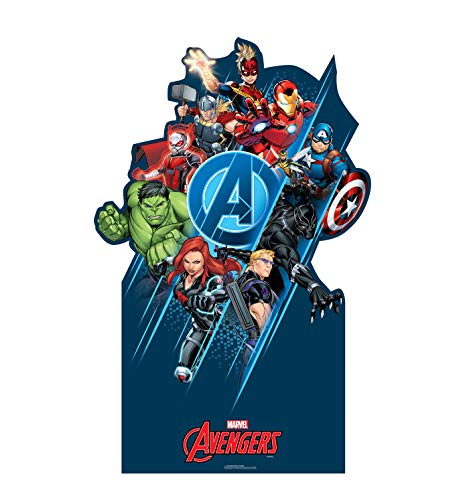 Cardboard People Avengers Classic Group Life Size Cardboard Cutou...