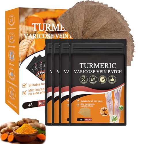 48 PCS Varicose Veins Treatment for Legs Patch, Naturally Improve...