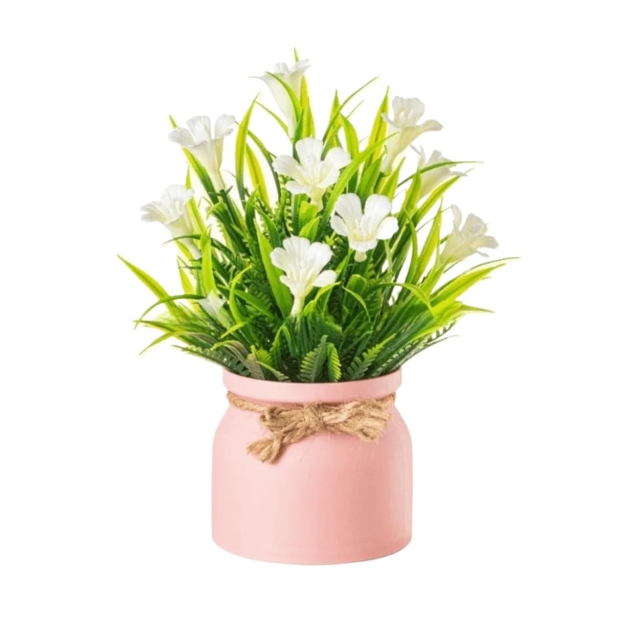 MZSKLW Small Artificial Plants Fake Potted Flowers Bonsai Plant