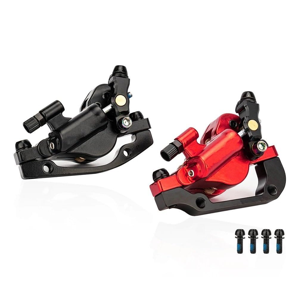 Freno de Tambor de Banda Trasera Línea de Bicicleta de Carretera MTB, Freno Disco hidráulico de tracción, Pinzas de Freno de Disco de Aceite para Bicicleta de montaña, Rotor 160 180