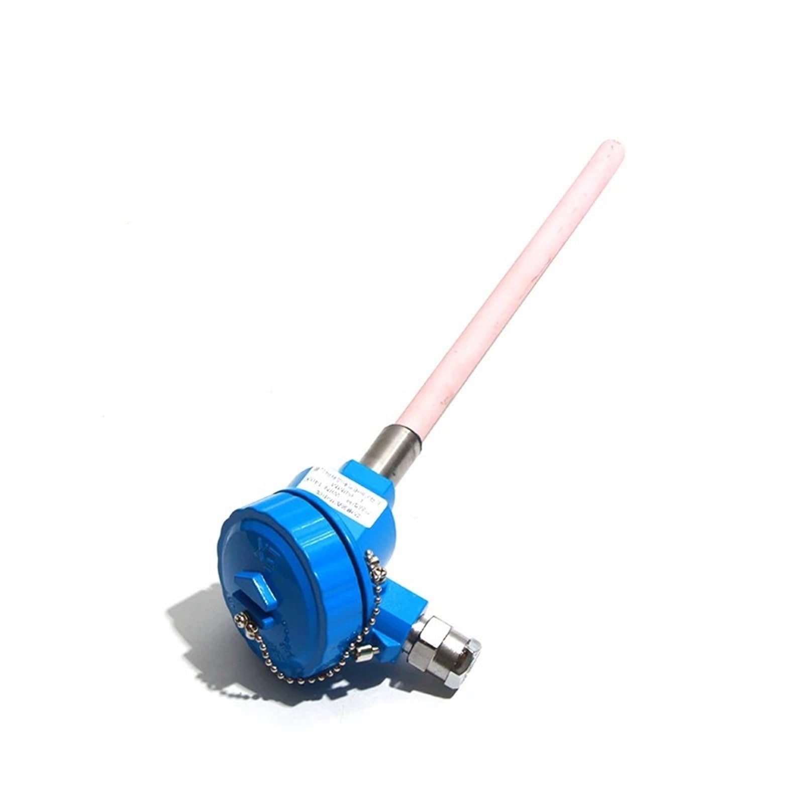 COKYIS Termopar cerámico de Tubo de corindón WRN-122 Tipo K, Sensor de termopar de Alta Temperatura Resistente a la corrosión Doble(16x400mm)