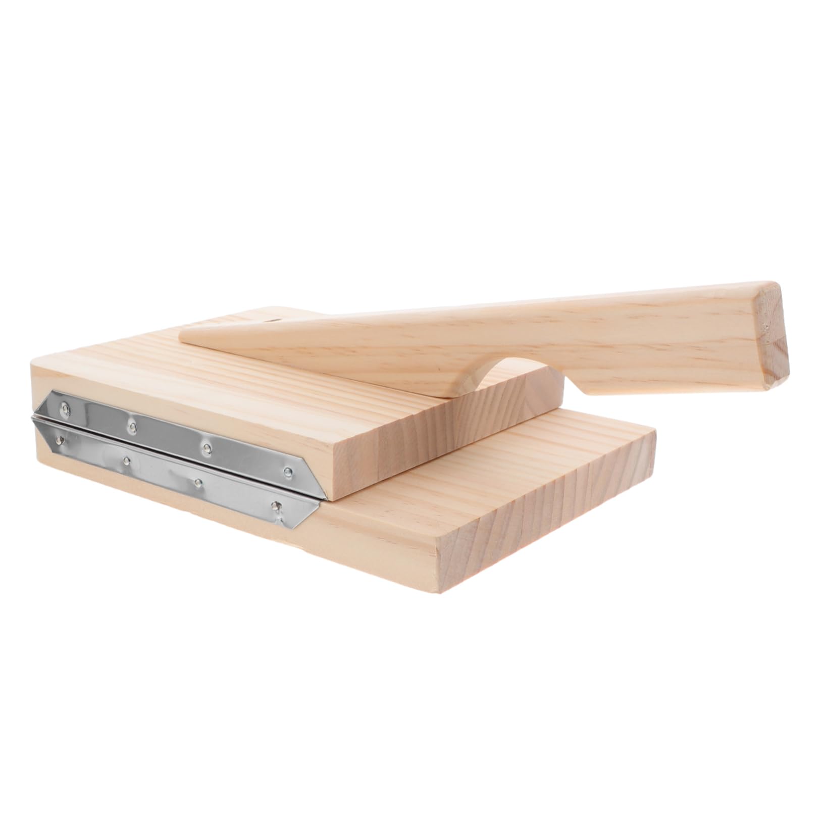 Stampo in Legno per Ravioli Cinesi, Utensile Manuale per Pressare Pasta e Formare Sfoglie Sottili, Resistente e Facile da Usare in Cucina