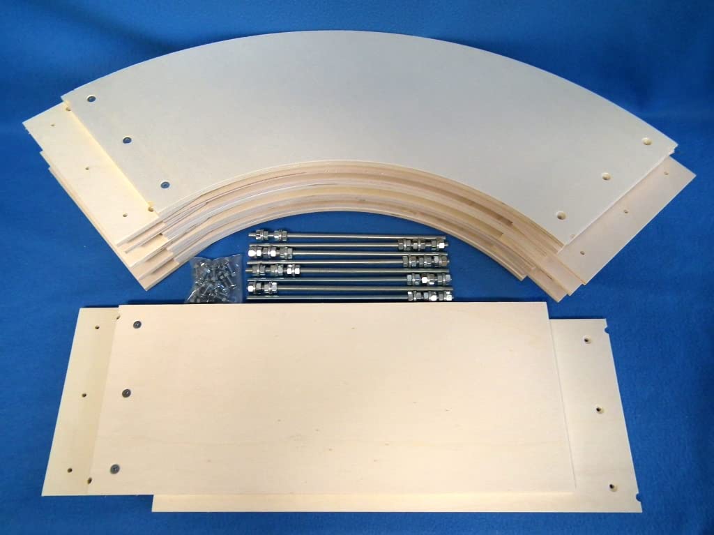 Zweispur Gleiswendel für Spur H0 für Modelleisenbahn 3 Ebenen + Anfahrten