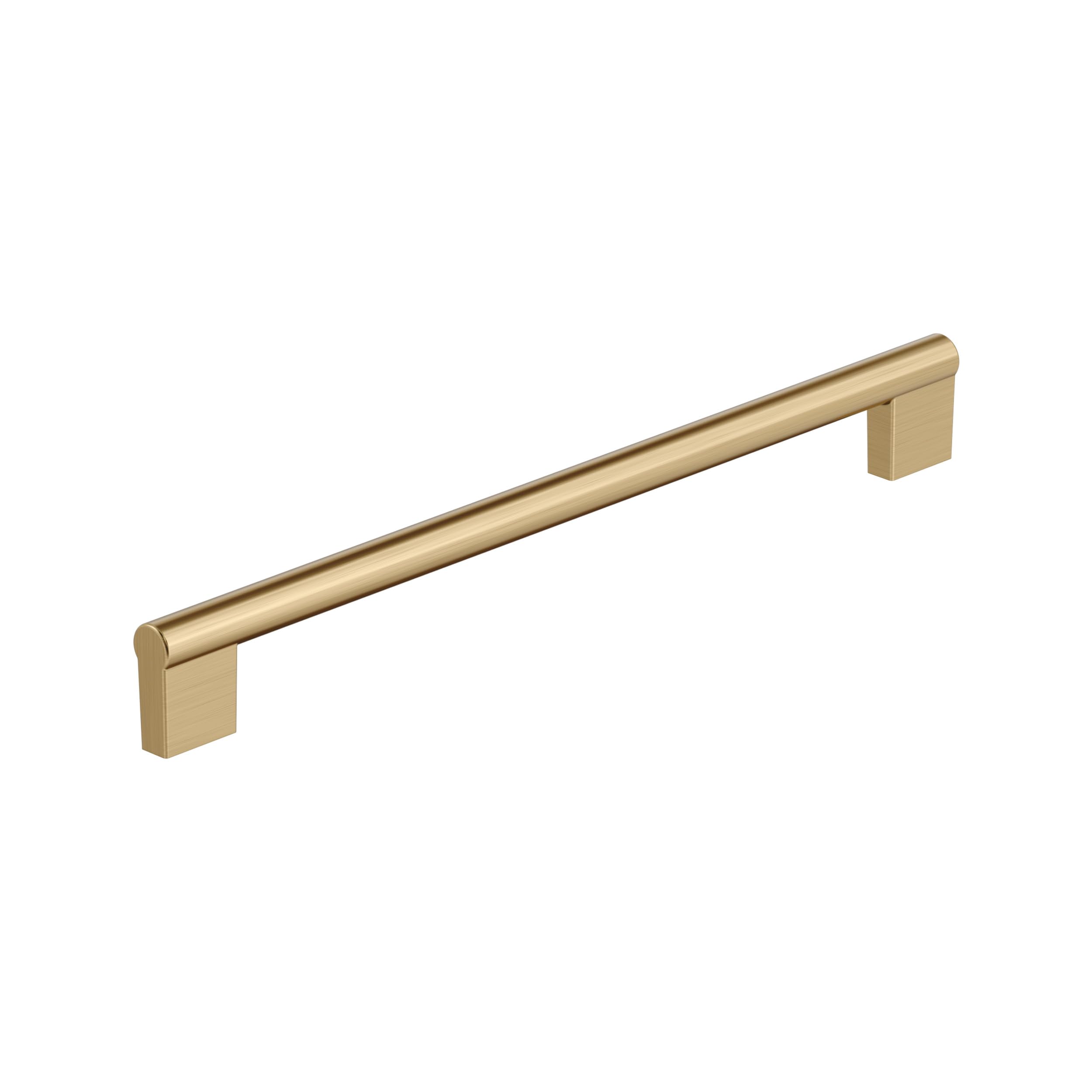 Amerock Versa 10-1/16 inch (256mm) Center-to-Center Champagne Bronze Cabinet Pull, BP55532CZ