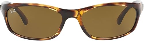 Miniatura 1 de Ray-Ban Gafas de sol rectangulares RB4115 para hombre negroverde polarizado 2244in negroverde polarizado