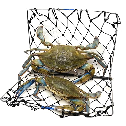 AirFly Foldable Castable Crab Trap - Crab Hawk...