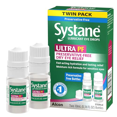 Systane Ultra Multi-Dose Preservative-Free Eye Drops Twin Pack (2x10ml)