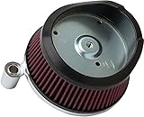 Die 93-11 ovalen oder runden Abdeckkappen OEM.Kit Stage II mit einem 20% breiteren Luftfilter, kompatibel mit dem Ness 8' rund oder mit dem