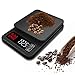 CHUANGRUN Waga do kawy z timerem, waga do espresso, 3 kg/0,1 g wysoka precyzja mała waga do espresso, ładowanie USB, cyfrowa waga do pieczenia i gotowania