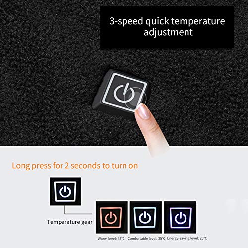 Chaleco eléctrico con 3 niveles de temperatura y conector USB lavable 5