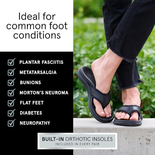 ABEO Laguna Flip Flops For Women | Orthopedic Sandals | Arch Support Flip Flops | Plantar Fasciitis Relief Sandals | Built-In Orthotics Inserts For Women4