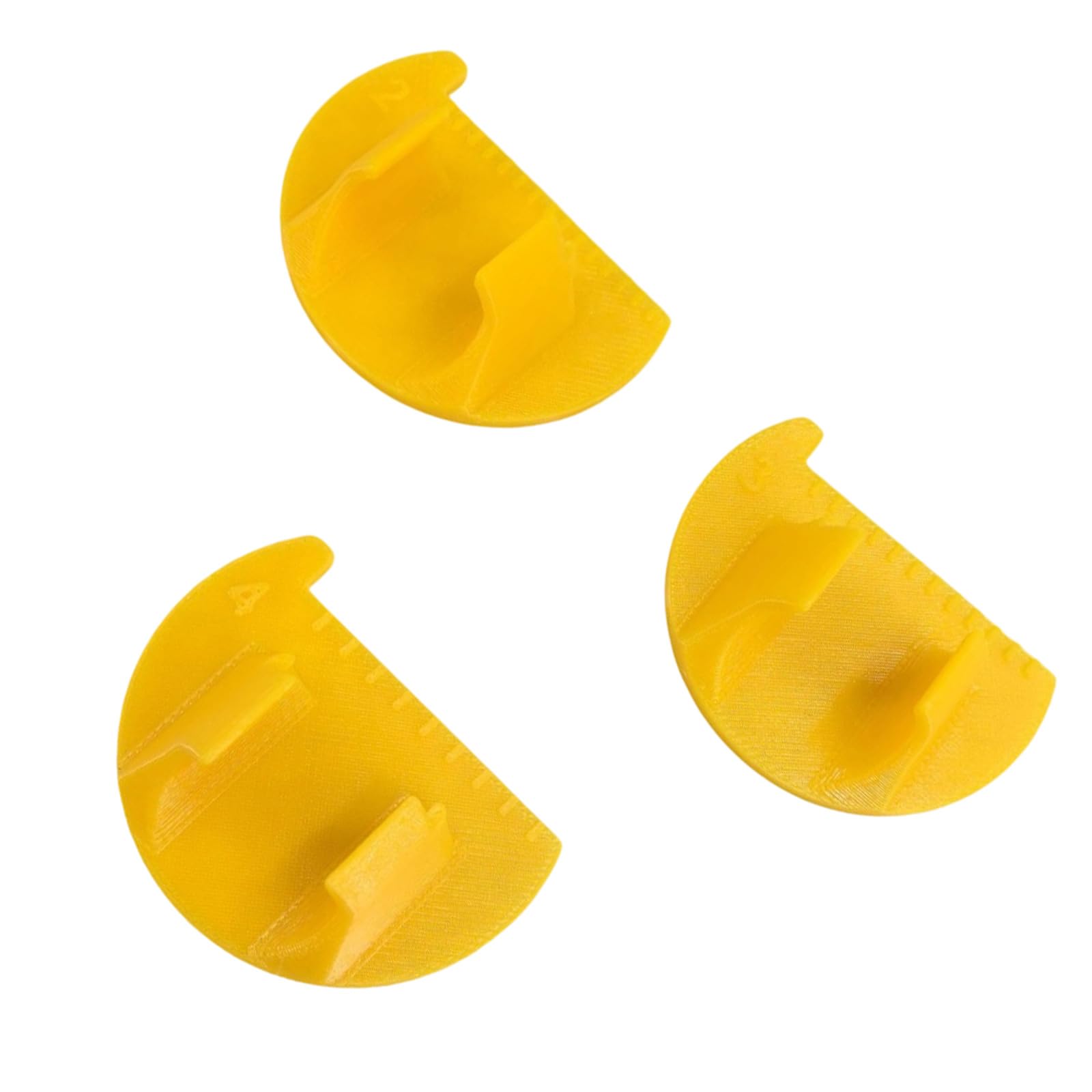 Shurhome Sewing Needle Gauge Measuring Tool Craft of PET for Stitching Measurement in Clothing Projects Sewing Needle Measure