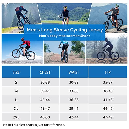 33,000Ft Men'S Cycling Jacket Long Sleeve thumb #6