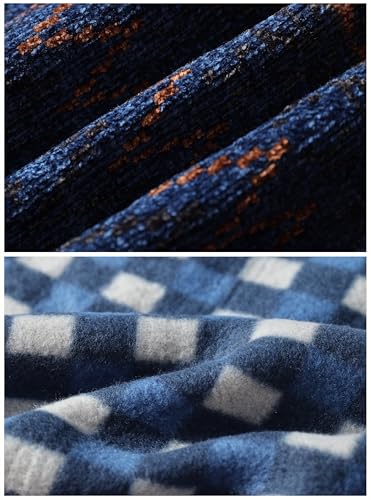 Gioberti Boy's Knitted Chenille Cardigan Sweater with Flannel Lining3