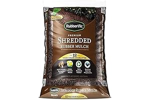Shredded Ground Smart Rubber Mulch for Playgrounds