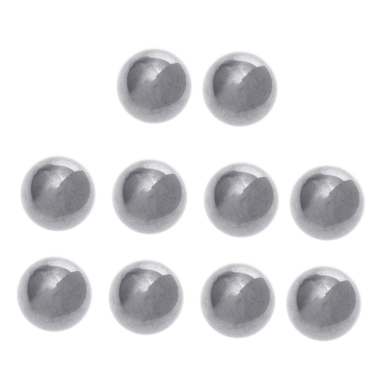 VILLFUL 10 Pack 15mm Diameter Carbon Steel Balls High Load Capacity Bearing Balls