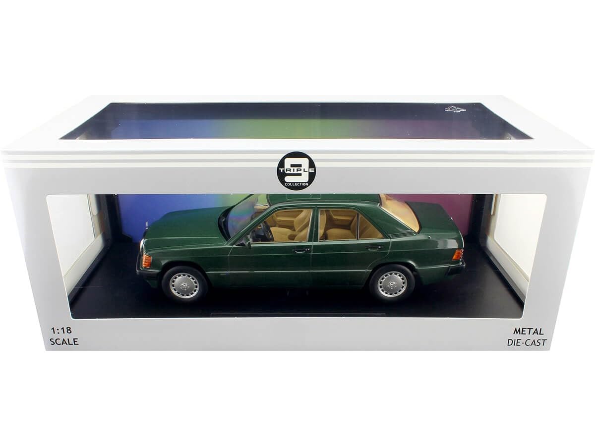 Mercedes 190E 2.3 Sportline 1993 - Triple 9 - Échelle 1/18 - Miniature Métal