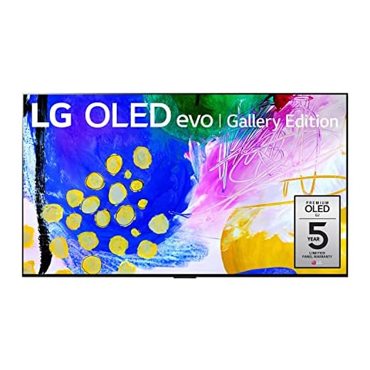 LG 65-Inch Class OLED evo Gallery Edition G2 Series Alexa Built-in 4K Smart TV, 120Hz Refresh Rate, AI-Powered 4K, Dolby Vision IQ and Dolby Atmos, WiSA Ready, Cloud Gaming (OLED65G2PUA, 2022)