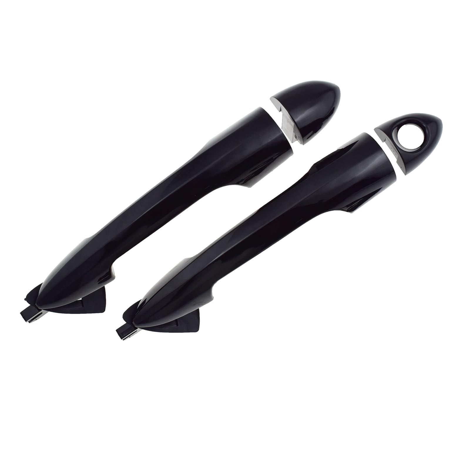 Aphkqost Car Door Handle Outer for Alfa for Romeo for Giulietta for Mito 2008 2009 2010 2011 2012-2018 Front Outside Exterior Door Handle 156145296 156145295(2PCS Set)