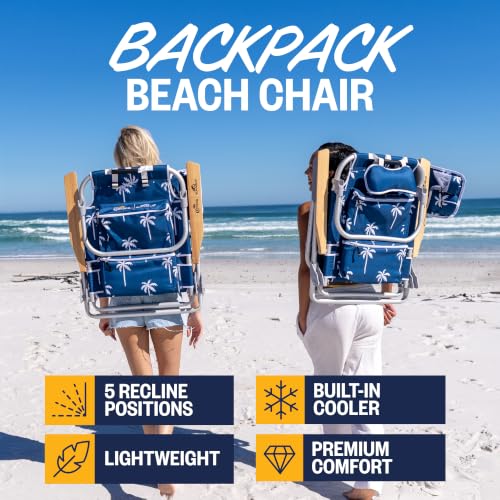 Image of SUN NINJA Limited Edition Corona Portable Beach Chair for Adults, 1pc