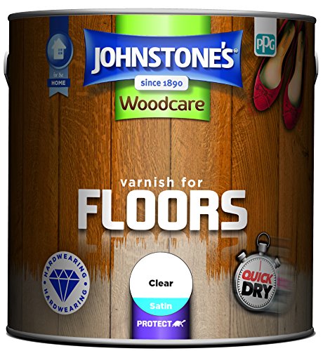Johnstones Woodcare Varnish for Floors - Clear 2.5L