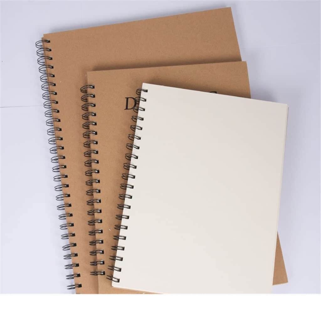 160g 8K/16K/A4 szkicownik cewki książka poziomo i pionowo retro skóra bydlęca graffiti pusty notatnik sztuka artykuły pa