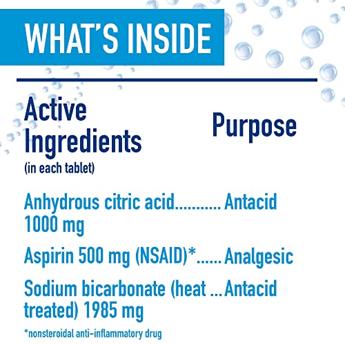 Alka-Seltzer Effervescent Extra Strength, 24 Count (Pack Of 2) #TOP1