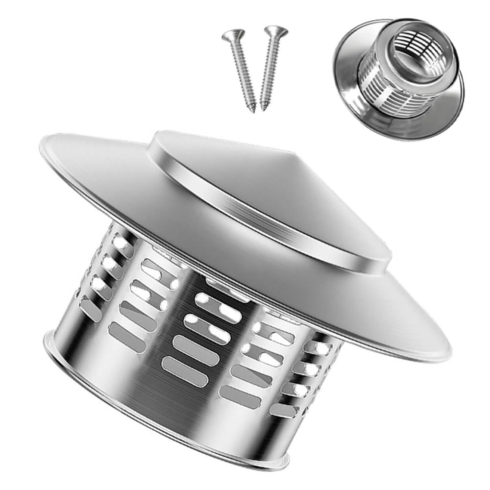 Tappo for Camino in Acciaio Inossidabile 304 | Copertura antipioggia for camino di diverse dimensioni: tappo di sfiato for stufa esterna(220mm/8.6in)