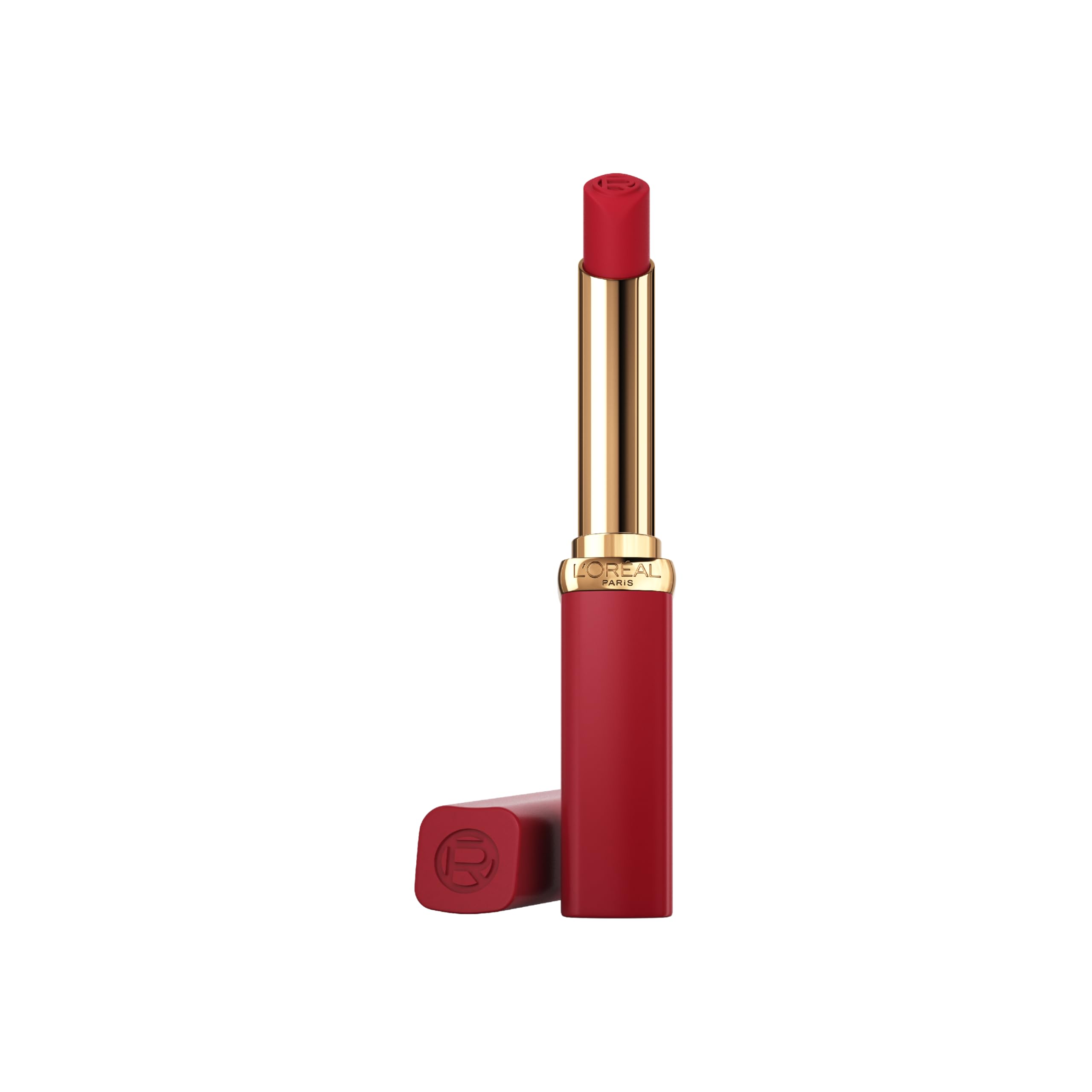 L'Oréal Paris Lipstick for a powdery Matte Finish and 16 Hours Hold, Color Riche Intense Volume Matte 200 L'Orange Stand Up, 1.8 g