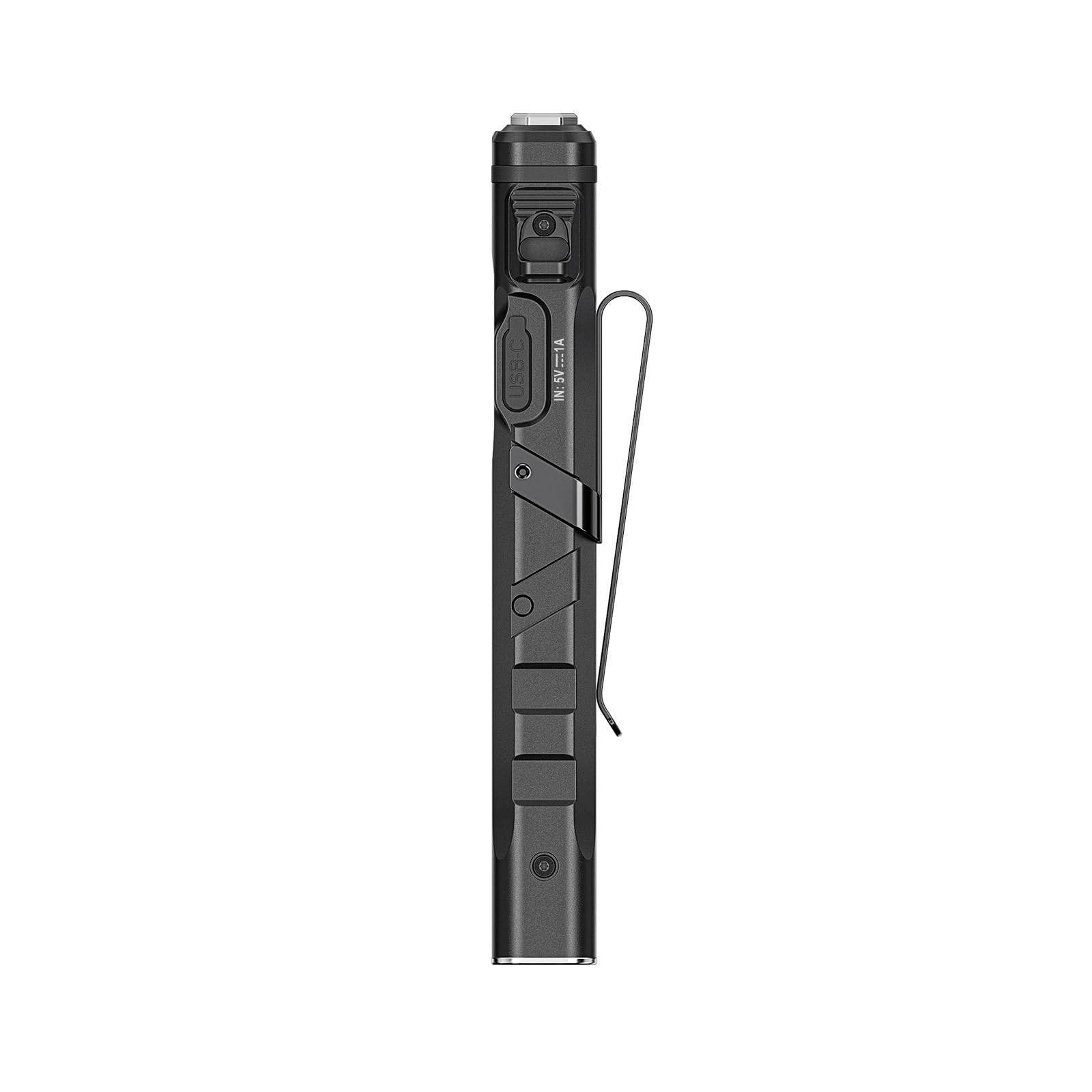 RovyVon Angel Eyes E30 EDC Linterna Plana,Recargable,Baterías de Doble Potencia,Sensor de Proximidad,Potente Linterna de Bolsillo de 2600 Lúmenes,Impermeabile para Senderismo,Exteriores, Emergencia