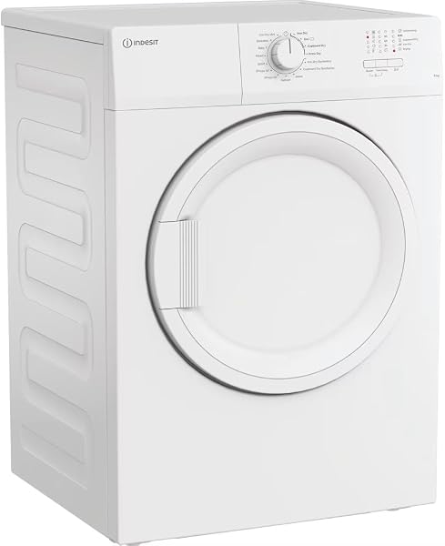 INDESIT CYDA81WWGLUK 8kg Air Vented Tumble Dryer - White - 1
