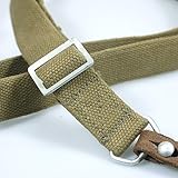 Original 1970s Army Surplus SKS AK Rifle Sling fit to AK AKM and Other riffles Webbing Canvas Strap