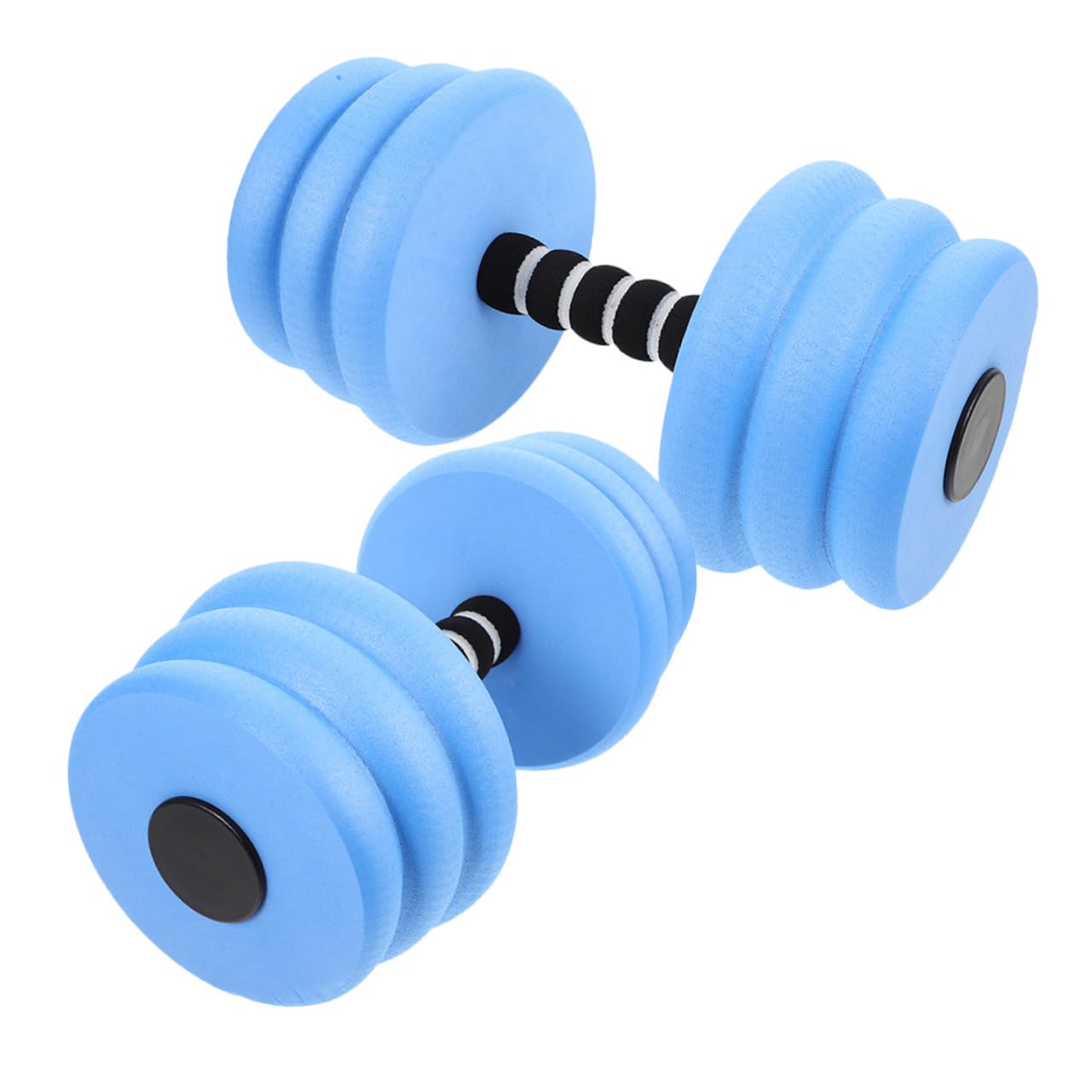 Hemobllo 2pezzi Manubri Galleggianti per Piscina Bilancieri in Schiuma Eva per Fitness Acquatico Pesi Galleggianti per Acquagym Nuoto e Allenamenti in Acqua
