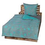 Set enthält 2x 135x200 cm Bettbezug 2x 80x80 Kissenbezug