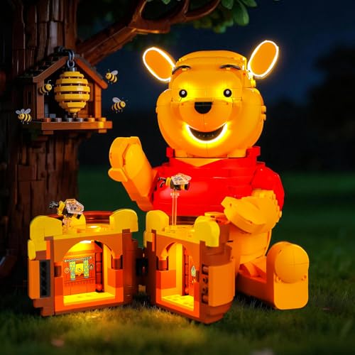 BRIKSMAX 2.0 Light Kit Compatible with Lego Disney Winnie the Pooh 43300 Building Sets - Original LED Lighting Kits (Accessories Only) for Display Gifts & Collectors