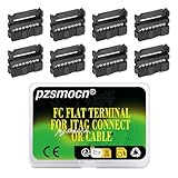 Pzsmocn 20 Ensembles IDC 2*8 Double Rangée Prise Rectangulaire Adaptateurs, Fil à Sertir...