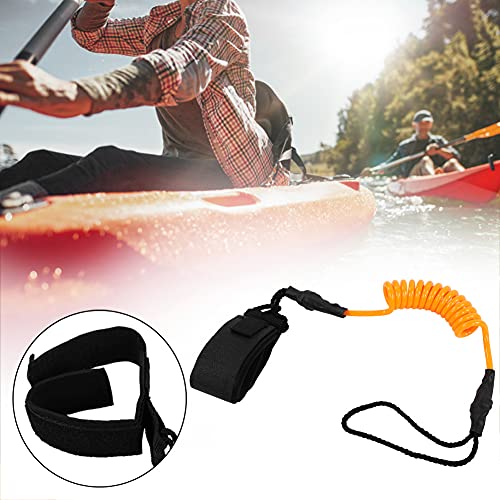 VGEBY coleira enrolada para pé durável para prancha de surfe, mola enrolada, corda para surfe caiaqu