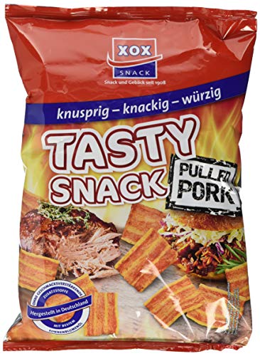 XOX Tasty Snack Pulled Pork, 14er Pack (14 x 125 g)