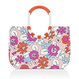 Lieferumfang: 1 x reisenthel loopshopper L in florist peach / Praktischer Shopper mit Rundgriff / Maße in cm: 46 x 34,5 x 25 / Volumen: 25 l