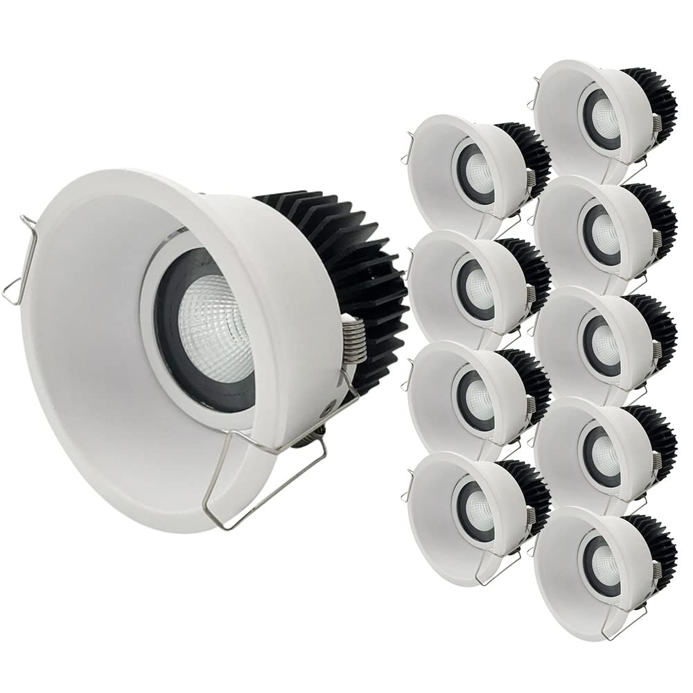 LED encastrées sans scintillement finis les maux de tête spot orientable 25°