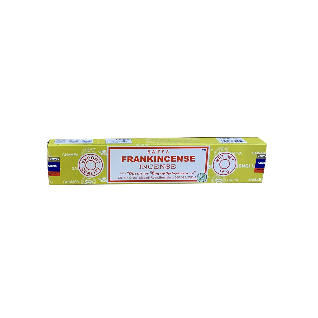 Giftlocaluk Pure Resinous, Slightly Lemony Frankincense Satya Frankincense Incense Sticks – Sacred Resin Aroma For Prayer, Meditation & Spiritual Cleansing