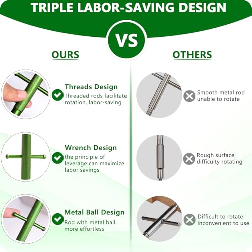 Image of 4 Way Hat Stretcher, Hat Stretcher for Fitted Hats, Heavy Duty Hats Shaper Extender w. Lever Wrench for Men All Kind of Caps