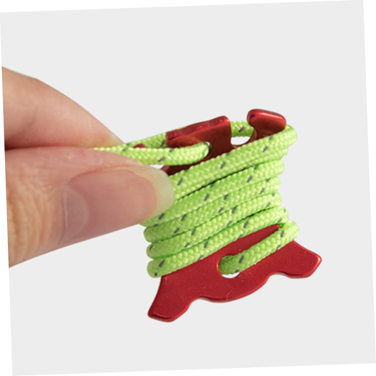 Toddmomy Ajusteurs De Corde Portables Boucles De Corde Intelligentes Rouges pour Pique- en Alliage D'Aluminium Multifonction