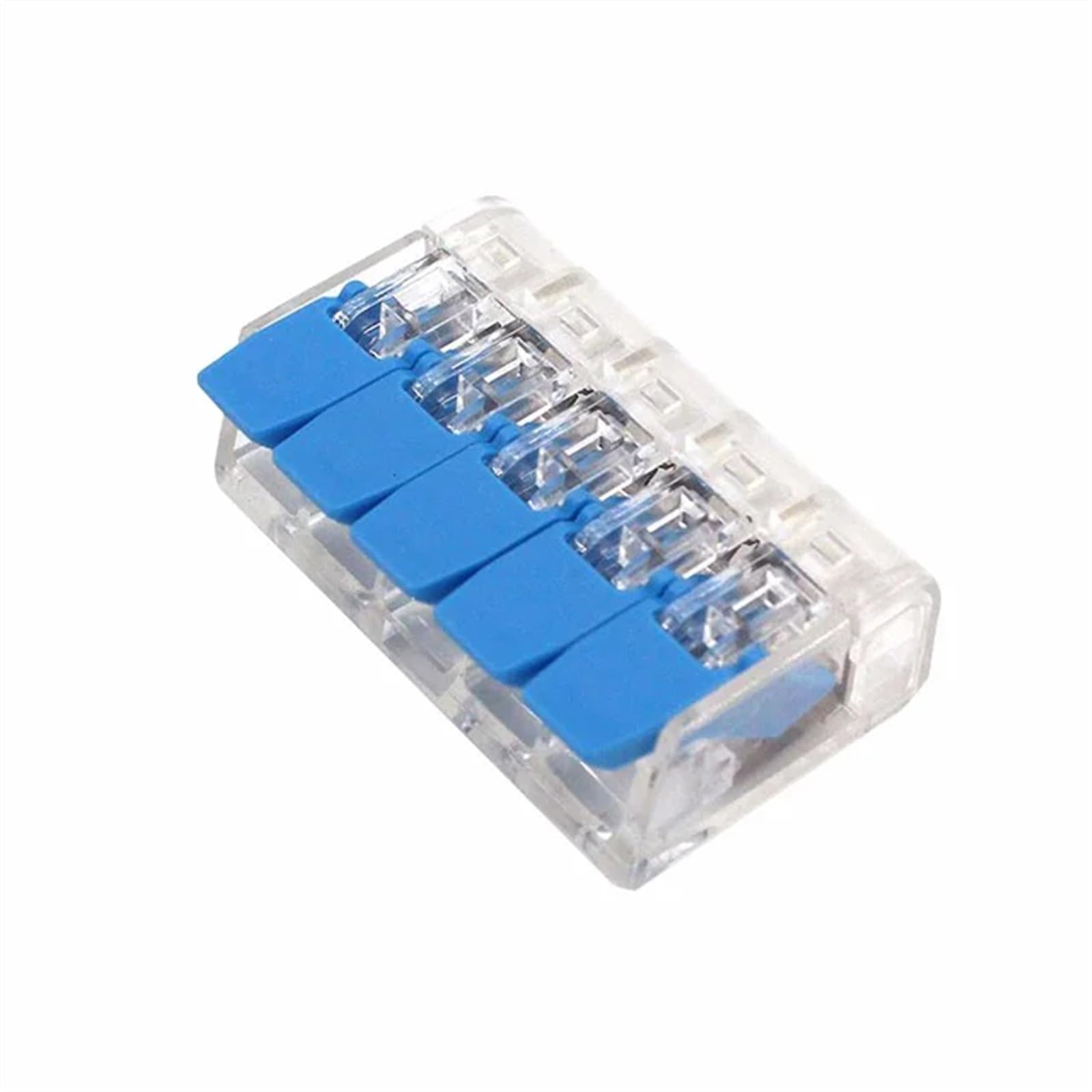 Connettore for cavi elettrici Connettori for strisce LED Mini gabbia a molla Universale compatto Cablaggio rapido Conduttori Terminale a inserimento(MULTI,30PCS)