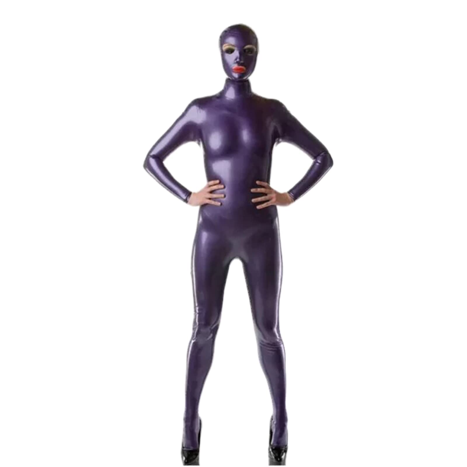 フルカバーラバースーツ Amazon.co.jp: 女性フルカバーラテックスキャットスーツラバー